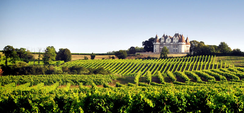 Etiquette CDT Dordogne Vignoble et Château de Monbazillac © IVBD